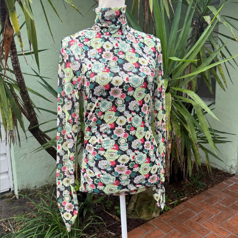 Sequin Sparkle Ruched Long Sleeve